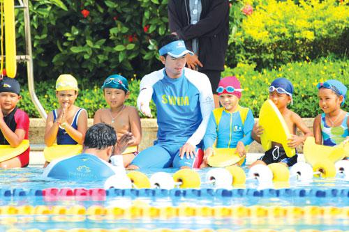 Swimming skills for life surface at Phuket’s Thanyapura