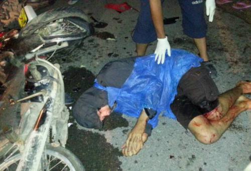 Alleged Phuket ghost rider in motorbike crash with foreigners