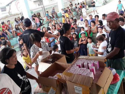 Phuket’s iBless Philippines donations reach typhoon victims