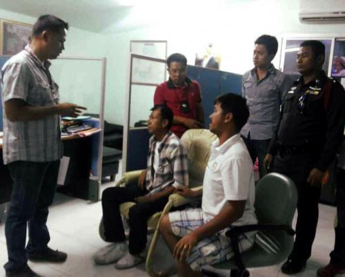 Phuket officers take down taxi drivers for intimidation