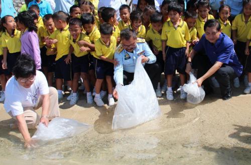 Phuket marine life honored to celebrate HM King’s birthday