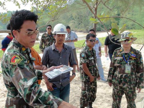 Phuket resort raided over beach beautification project