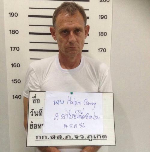 Phuket Court denies bail for Garry Halpin, former Tourist Police Volunteer