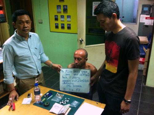 Italian busted for drug dealing in Phuket