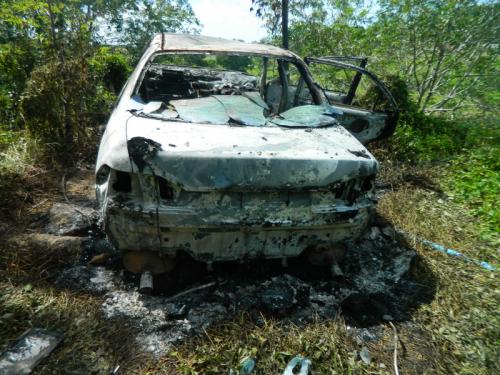 Russian in lucky Phuket escape as car goes off-road, bursts into flames