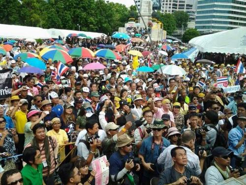 Phuket Pitak Siam protesters to head home, for now