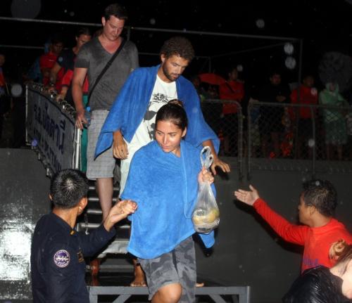 Tourists offer high praise for rescue efforts after storm sinks dive boat north of Phuket