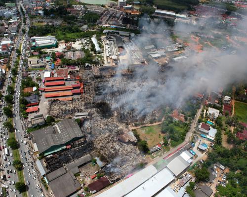 Search begins for victims of Phuket SuperCheap inferno