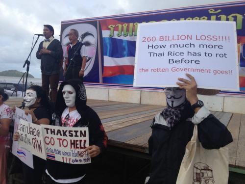 V for Thailand unmasks Phuket unrest