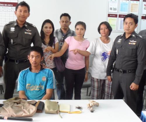 Phuket Police nab serial snatch thief after hot pursuit