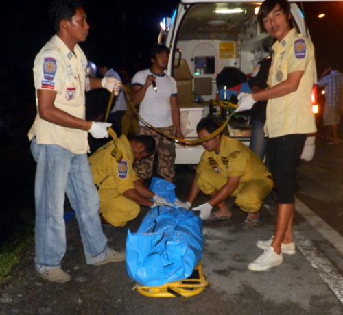 Helmetless Phuket motorbike driver dies from head trauma