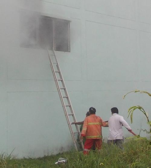 Fire scare at Phuket student dormitory