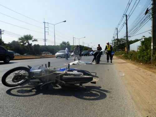 Burmese man crushed under Phuket juggernaut