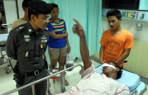 Phuket beach party ends with shotgun blast