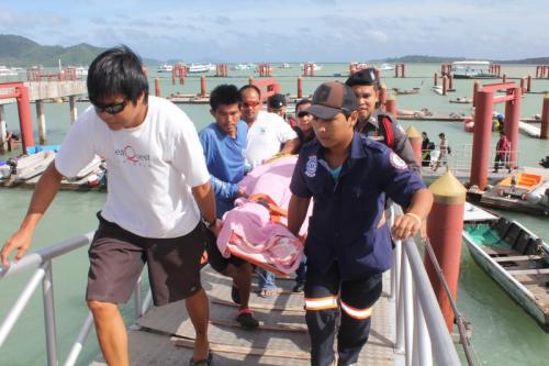 Chinese tourist drowns off Phuket