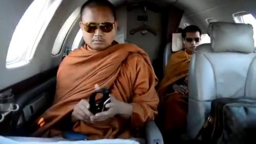 VIDEO REPORT: Officials confirm high-flying monk not on Buddhist business