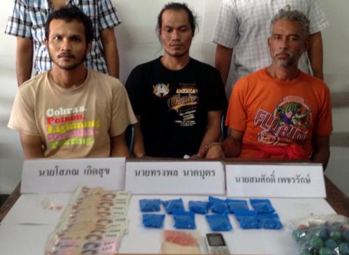 Pyrotechnic meth-dealer caught red handed in Krabi