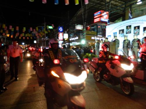 Royal Thai Police parade highlights Phuket, Pattaya tourism-safety campaign