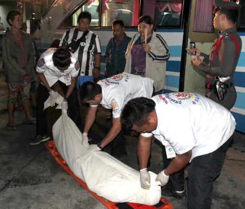 Balloon vendor dead on arrival at Phuket bus terminal