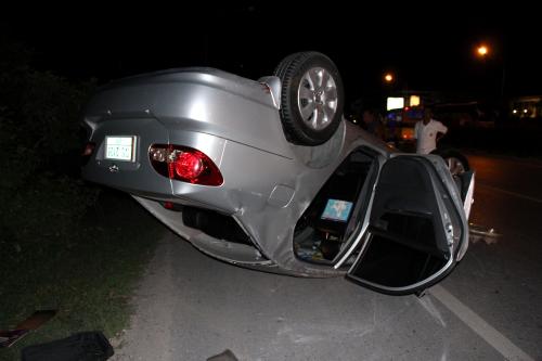 Headstrong Phuket buffalo causes three accidents