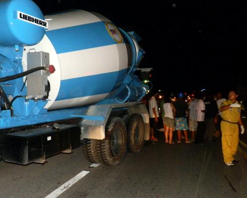 Phuket concrete-mixing truck kills 5-year-old boy