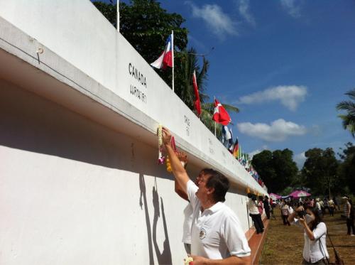 Tsunami memorial morning service draws “handful of foreigners’