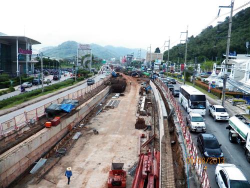 Phuket underpass traffic to resume “normal delays’