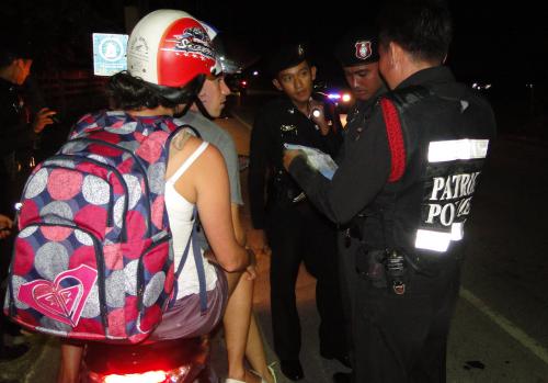 Police trainees bolster Phuket street presence