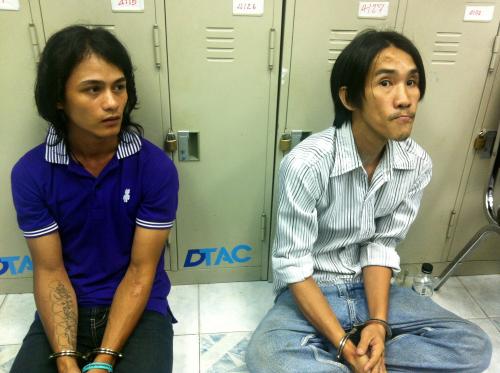 Two thieves “tagged’ on Phuket City Police Facebook page