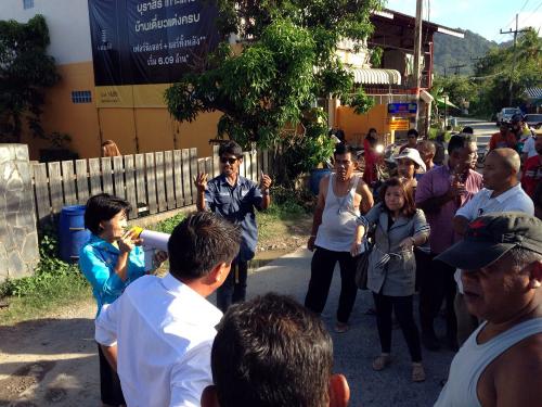 Enraged villagers protest over-sized truck nuisance, get results