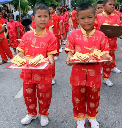 Phuket Town Hungry Ghost festival underway