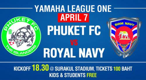 Phuket FC takes aim at Thai Navy