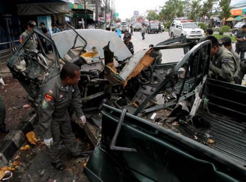 Phuket Gazette Thailand News: Bomb blasts wound Southern peace talks; Bangkok election; ‘Wannabe Myanmar’ line up