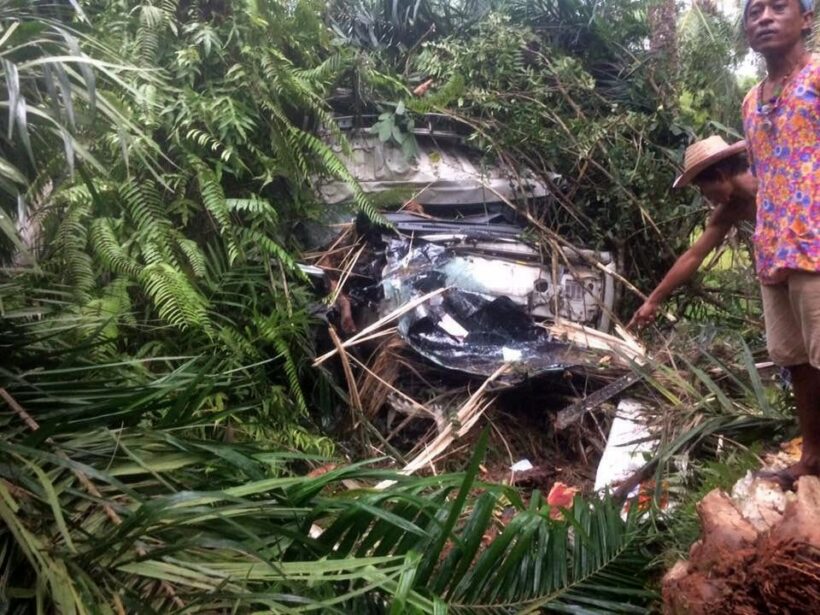 Truck driver killed in Surat Thani crash