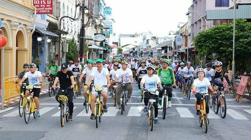 Ditch the car. Get on your bike. Phuket Car Free Day.