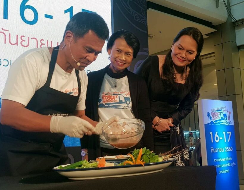 Show and tell – Governor in BKK to promote Phuket Street Food