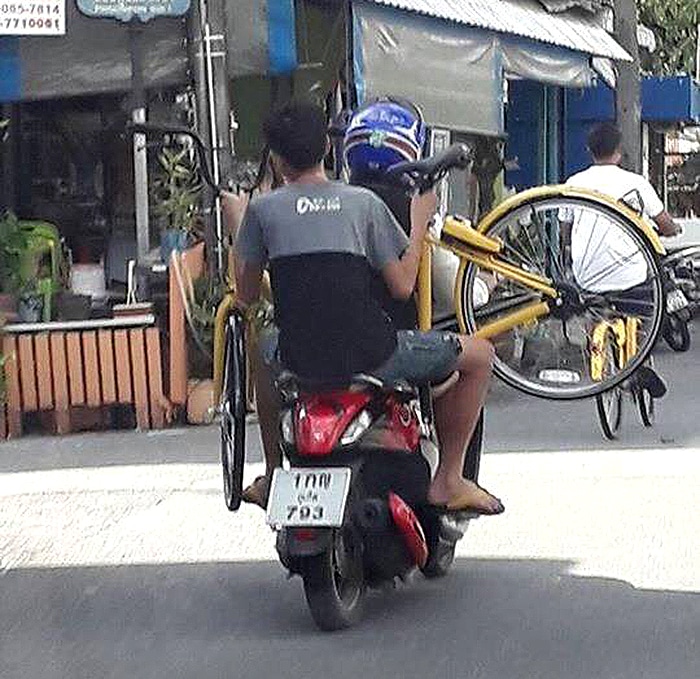 Hundreds of share-bikes taken home by renters