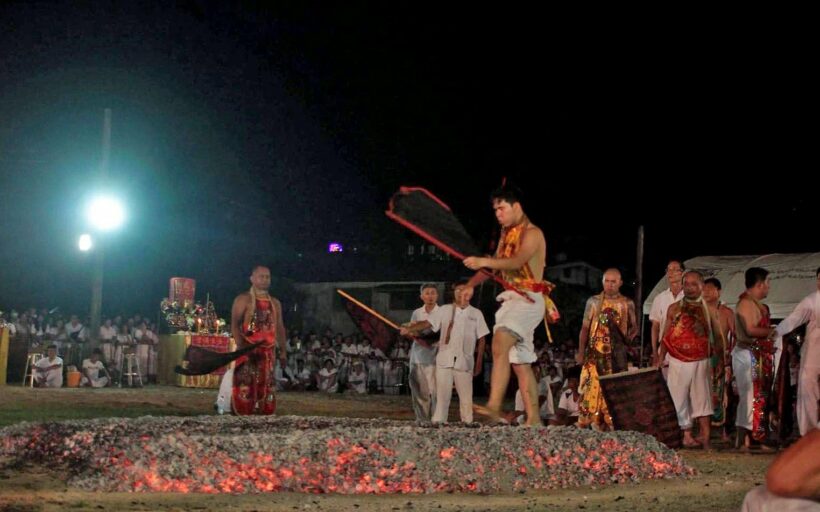 Fire Walk at Jui Tui Shrine in Phuket Town