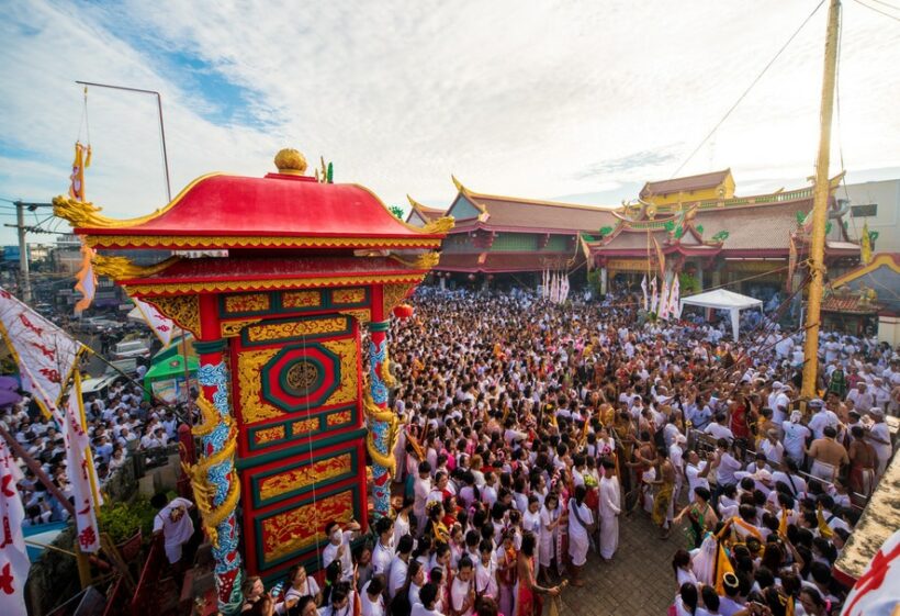 Kicking off Phuket Vegetarian Festival