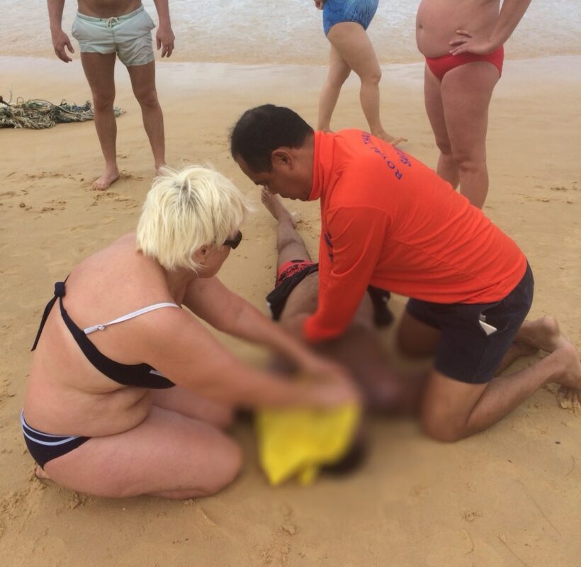 Russian tourist drowns at Karon red-flagged beach