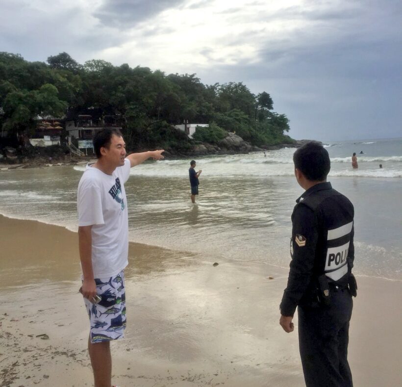 Missing Chinese tourist found drowned at Kata Beach