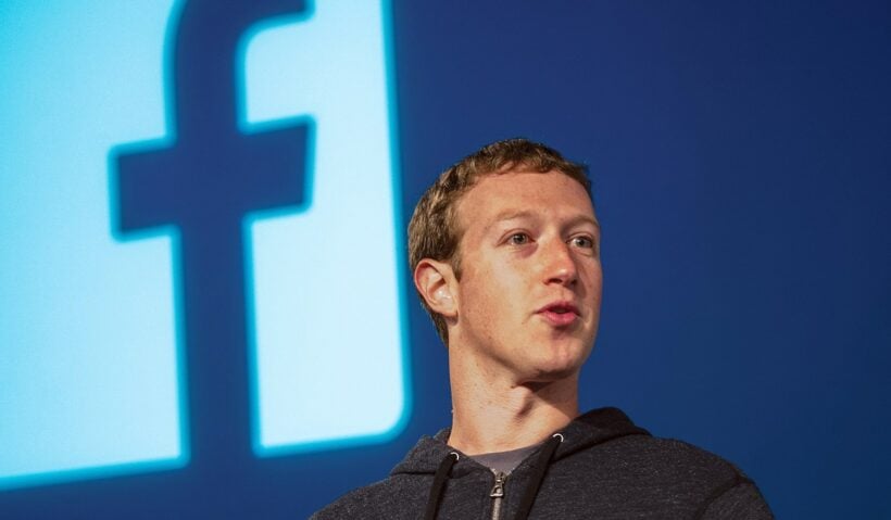 Facebook founder heading to BKK for talks with Thai PM