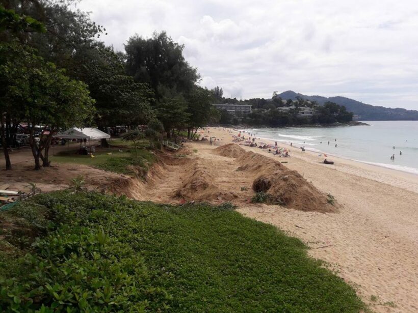 Dr Thon urges authorities to scrap the Surin Beach retention wall