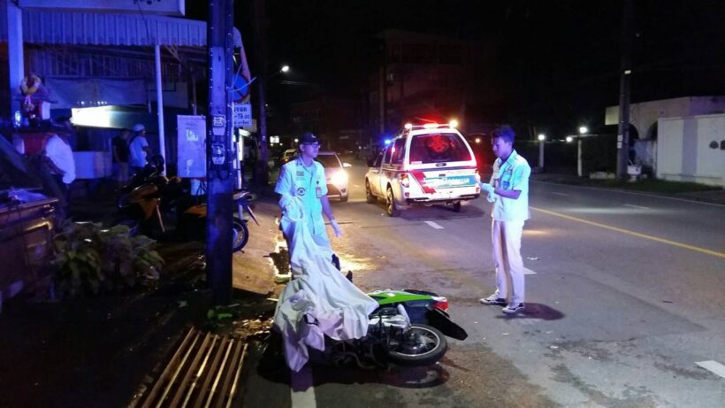 Bike crash kills a Chinese tourist instantly