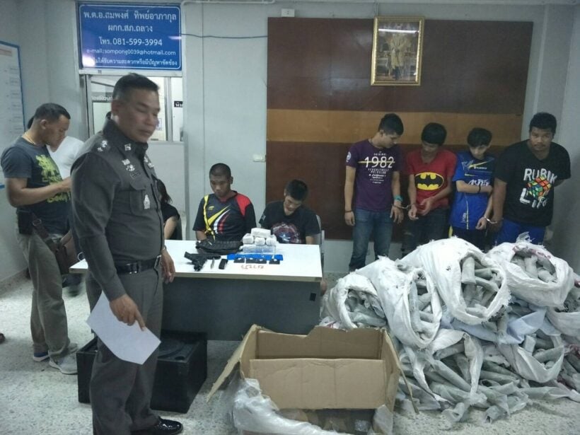 Thalang Police uncover 400+ kilos of drugs