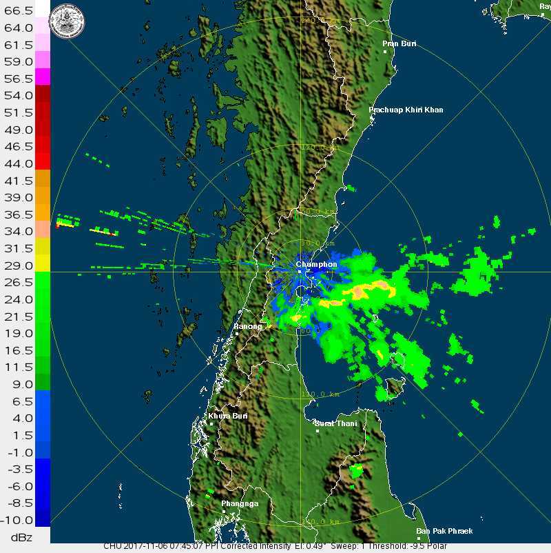 Gulf of Thailand battered – heading towards the Andaman Sea, north of Phuket