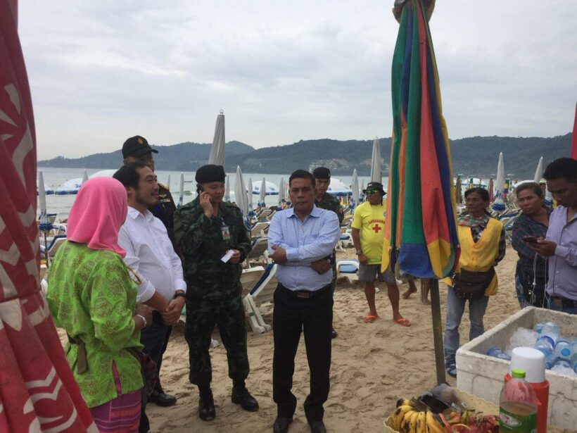 จนท.ลงพื้นที่ตรวจความเรียบร้อยชายหาดรับไฮซีซั่น ย้ำชัดผู้ประกอบการ 9 หาดจัดระเบียบ ต้องปฏิบัติตามกฎ | The Thaiger