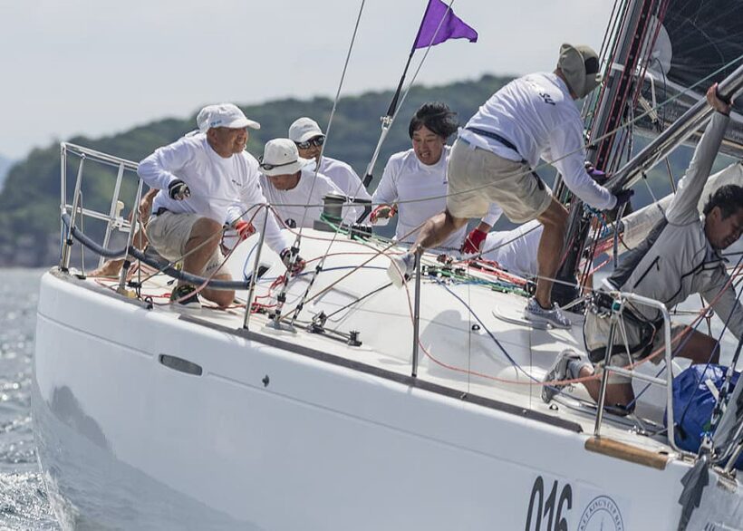 Phuket King’s Cup – Racing Day One. Plenty of wind!