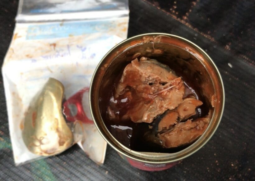 Worms found in famous local canned fish tin