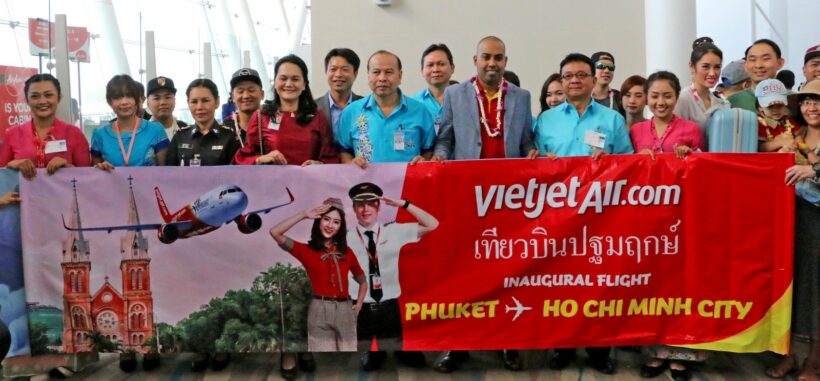 Vietjet kicks offs new direct route, Phuket – Ho Chi Minh City